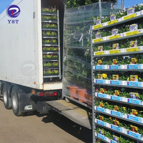 Wire Garden Dutch Cart Flower Trolley