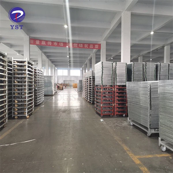 Greenhouse Transport Metal Flower Trolley Cart